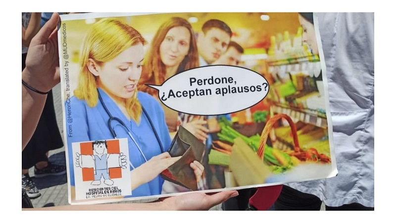 Pongamos a la salud de pie: por salario, presupuesto, condiciones de trabajo y atención 