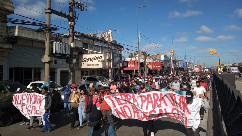 La Justicia confirmó la orden de desalojo del barrio La Nueva Unión: ¿el gobierno quiere un nuevo Guernica?