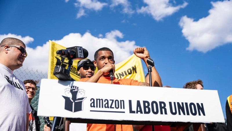 "Podemos derrotar a la bestia": hablan los trabajadores del nuevo sindicato de Amazon en EE. UU.