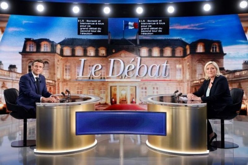 Macron -Le Pen: un debate que no augura nada bueno para las mayorías populares