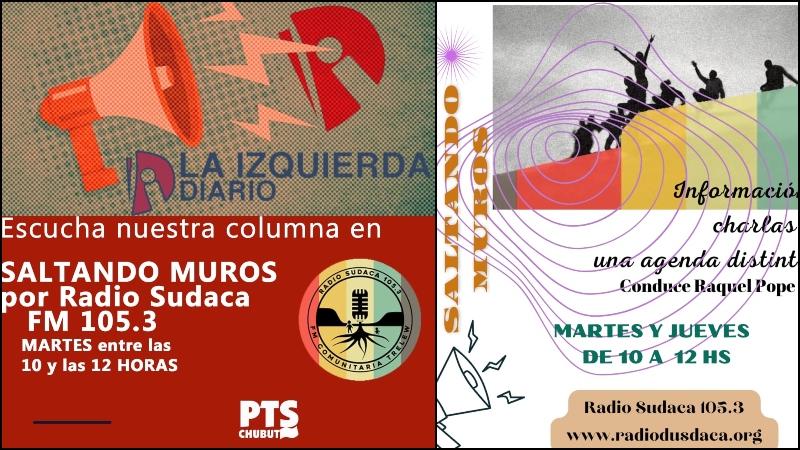 Se inició columna semanal de La Izquierda Diario en Radio Sudaca