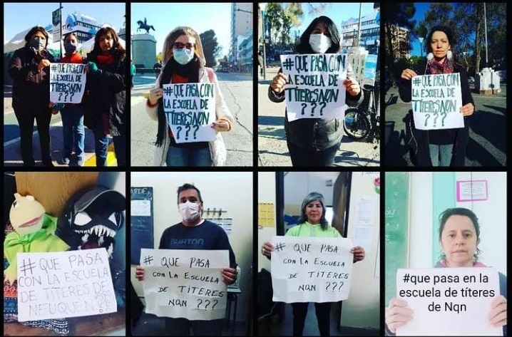 Desde la Escuela de Títeres de Neuquén exigen respuestas urgente y edificio en condiciones