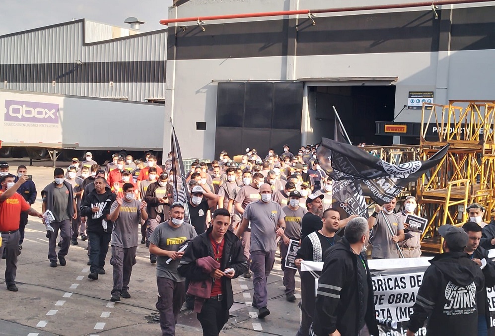 Todo el apoyo a la lucha de los trabajadores del Neumático