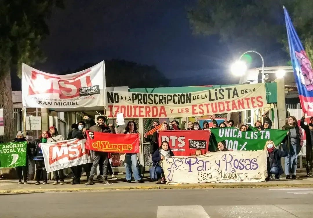 UNGS: Por la lucha y organización de lxs estudiantes se oficializó la lista de la izquierda