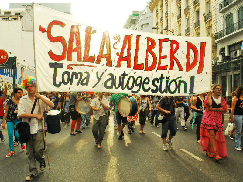 Sala Alberdi: manifiesto de una lucha cultural por lo público