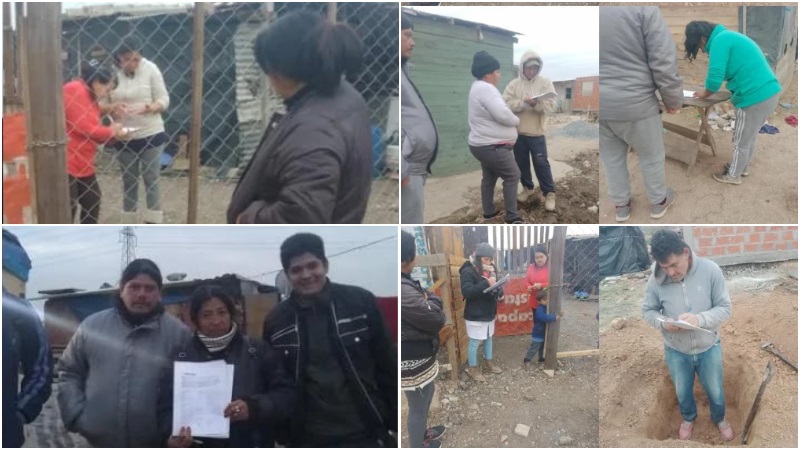 Arrancó la campaña por luz y agua potable para el barrio Nueva Unión de Rafael Castillo