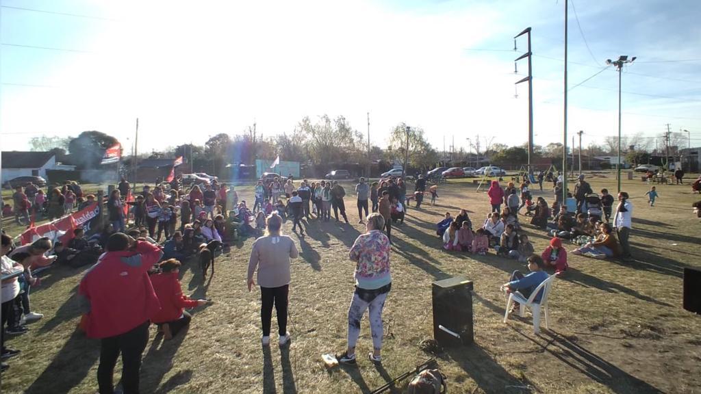 Jornada de organización en el barrio Santa Ana por salud, trabajo y educación 