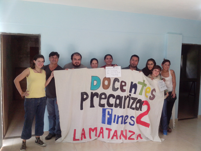 Se realizó el primer encuentro provincial de docentes precarizados del Programa FinEs