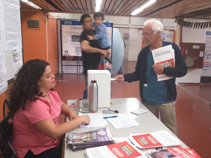 Plebiscito en el Garrahan por el proyecto de ley por las seis horas para enfermería 