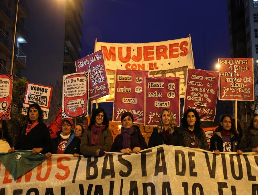 "Cada uno de los derechos que obtuvimos las mujeres lo peleamos en la calles y con nuestra clase"