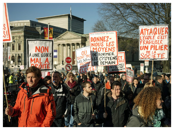 Jornadas de huelgas sin precedentes sacuden Suiza