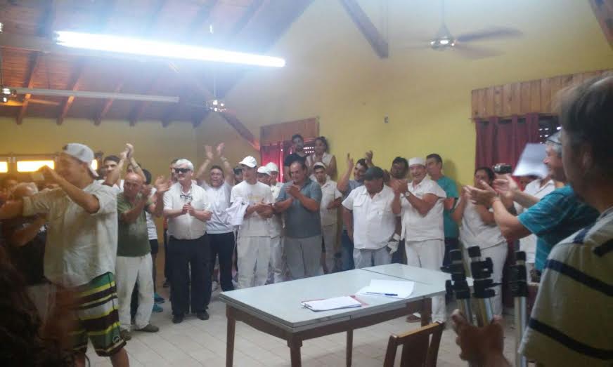 Asamblea en Incob: una gran victoria para los trabajadores