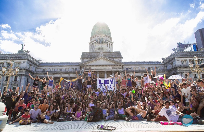 Festival de Circo por la Ley nacional de Circo