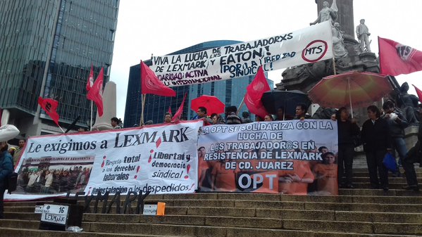 Una vez más: ¡Trabajadores de Lexmark en pie de lucha!