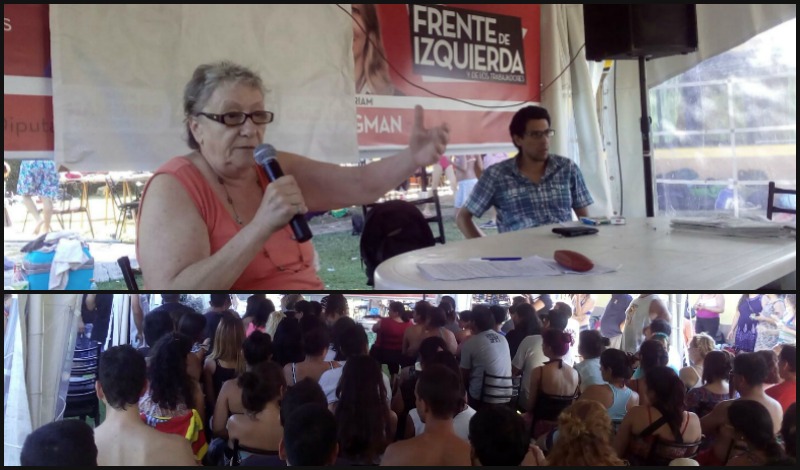 Con las lecciones del ascenso obrero y popular de los 70 cerró el Campamento de la zona Oeste 