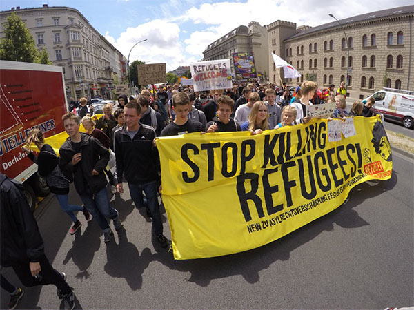 Alemania: preparan huelga estudiantil contra el racismo 