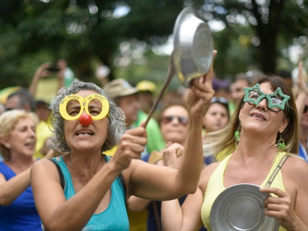 Manifestaciones de la derecha en Brasil no fueron grandes como quisiera la prensa