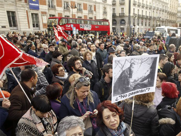 Miles de manifestantes en el Estado español contra los acuerdos UE-Turquía 