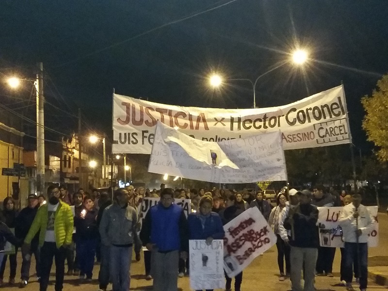 Bella Vista marcha por Héctor Coronel, atropellado por un policía