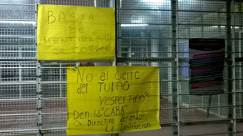 Mendoza: estudiantes secundarios de Palmira en lucha por su educación