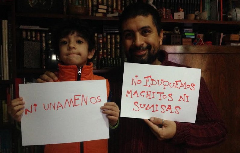 Luis Paredes por el #NiUnaMenos: “Mis dibujos son políticos, toman partido por algo”