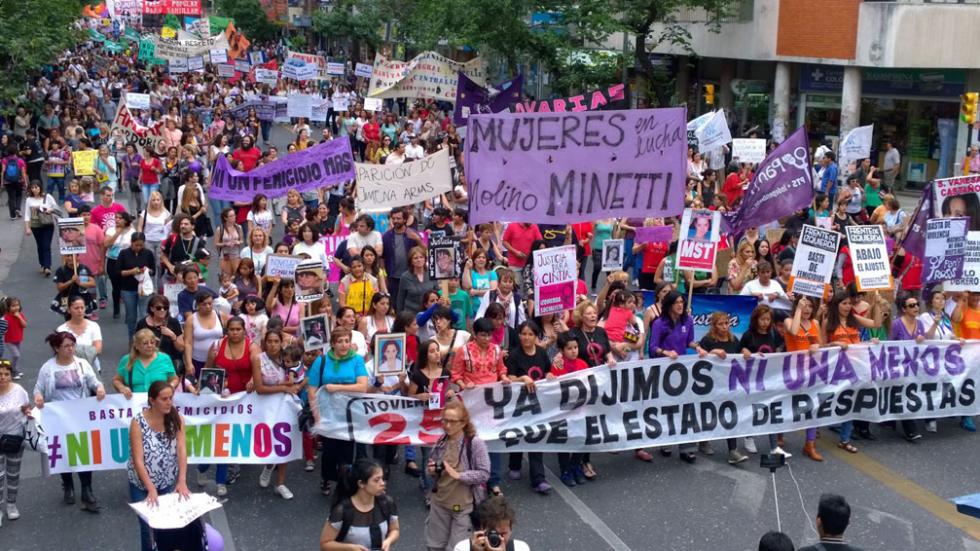 Luego de 12 femicidios, Río IV dice #NiUnaMEnos