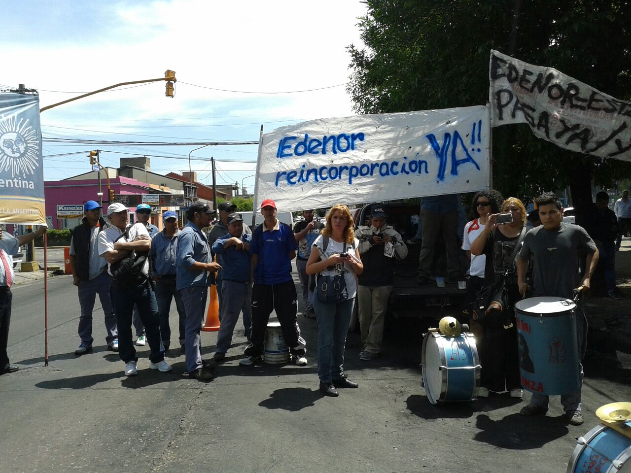 Despedidos toman obrador de contratista de Edenor