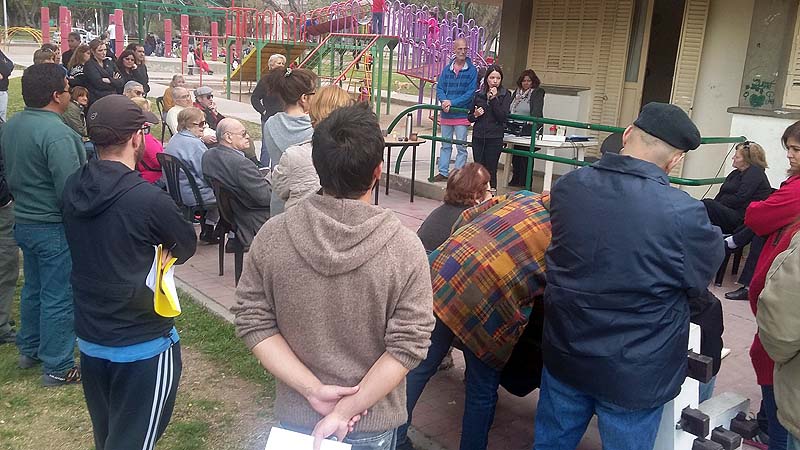 Debates y antagonismos en la Asamblea General del Barrio Cano