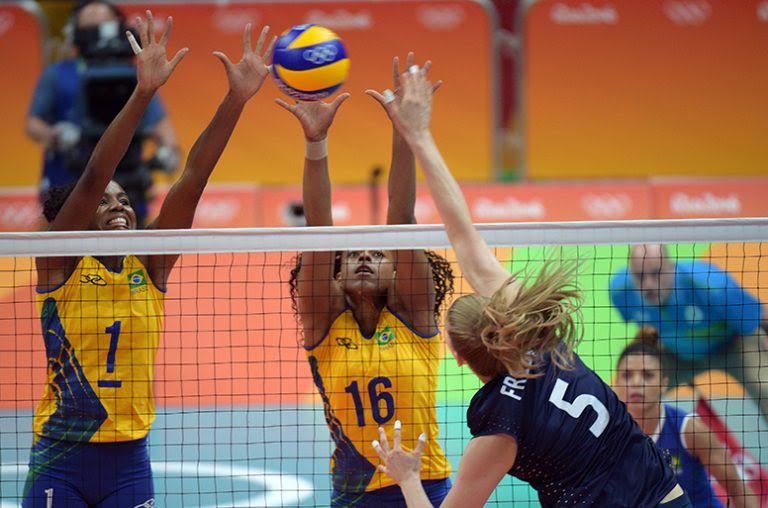 Vóley femenino: Argentina cayó ante Brasil