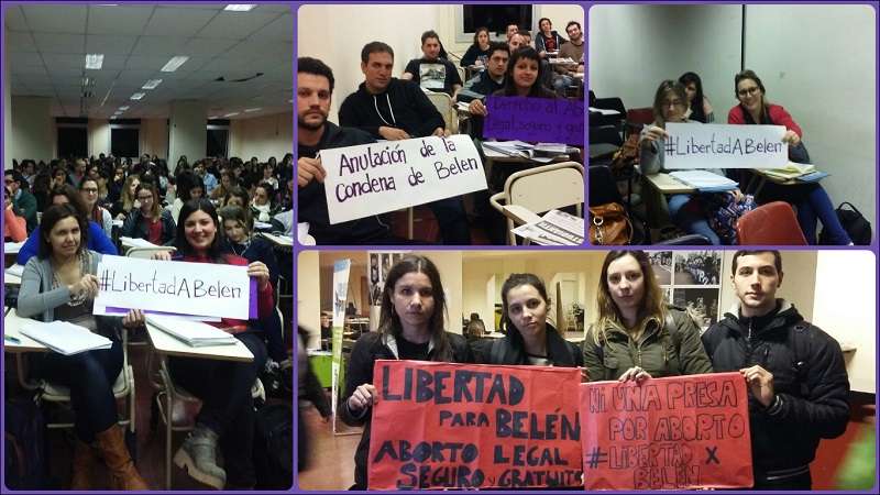 Amplio repudio de estudiantes de Sociales a la condena de Belén