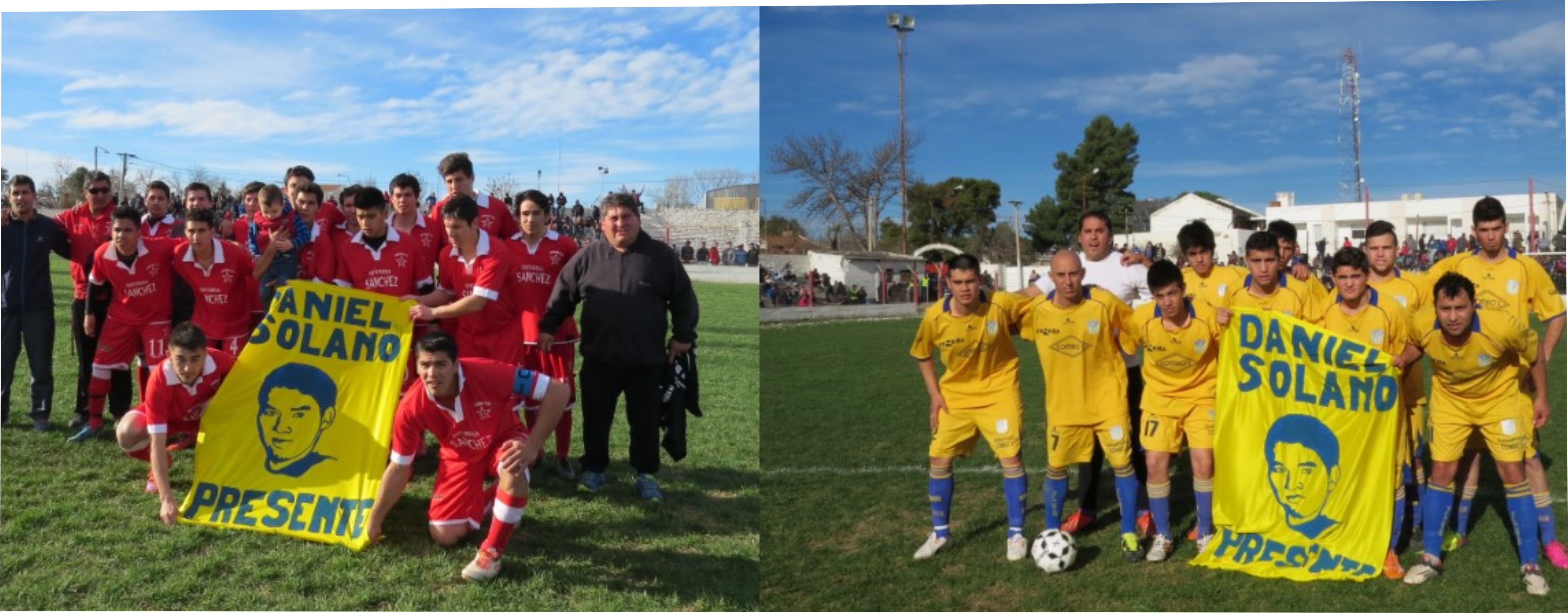 Se recordó a Daniel Solano en la final de futbol de la Liga Avellaneda