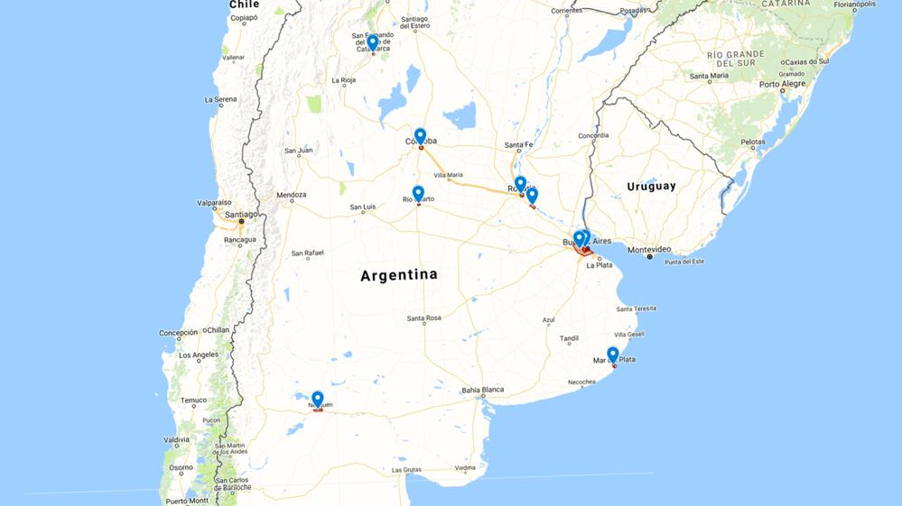 Las diez regiones del país con mayor desocupación