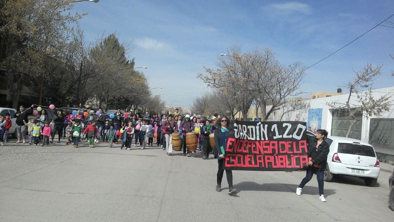 Cipolletti: una clase pública ejemplar del Jardín de Infantes 120