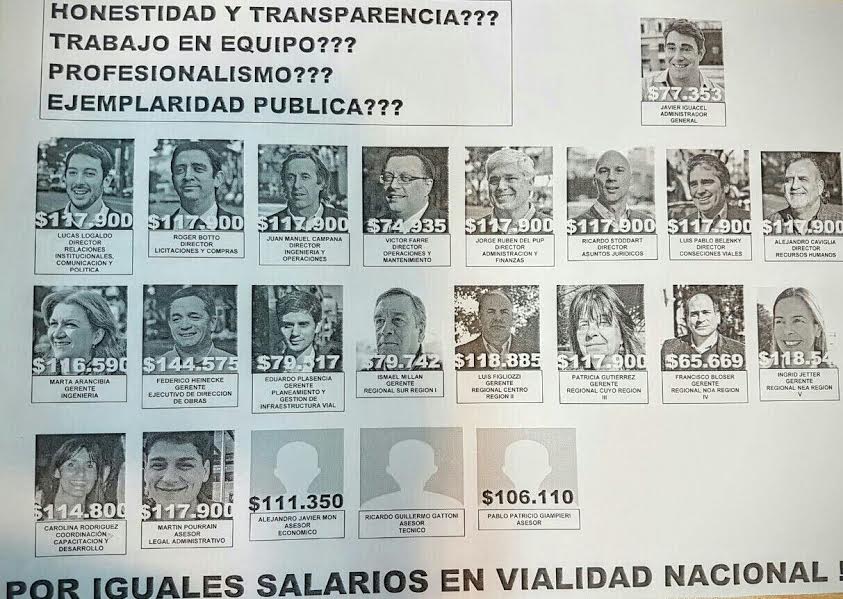 Vialidad Nacional: paro diario de dos horas y movilización