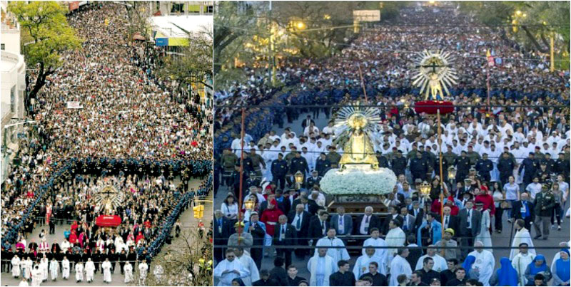 Procesión del Milagro: la Salta profunda concentrada en una imagen