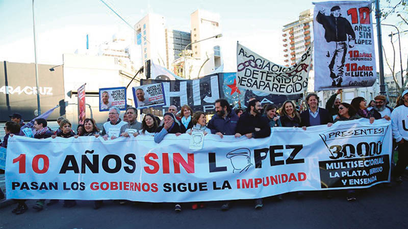 Jorge Julio López: una década de impunidad