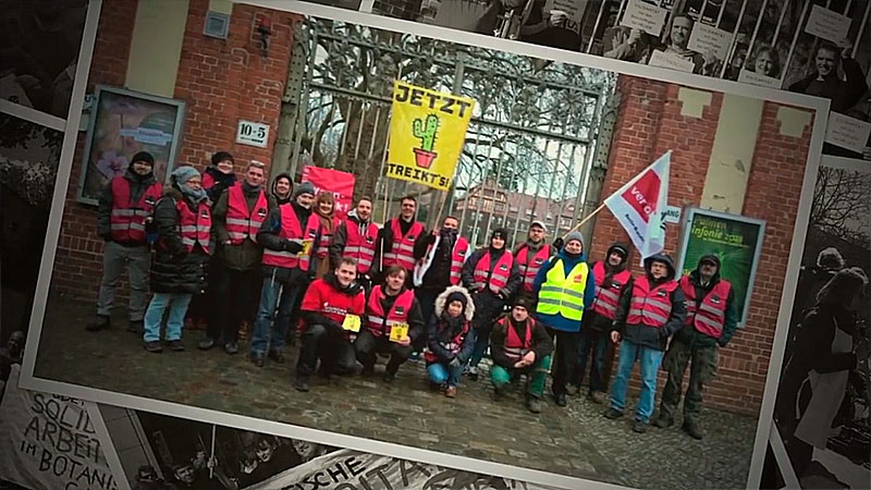 Importante victoria de los trabajadores del jardín botánico de Berlín