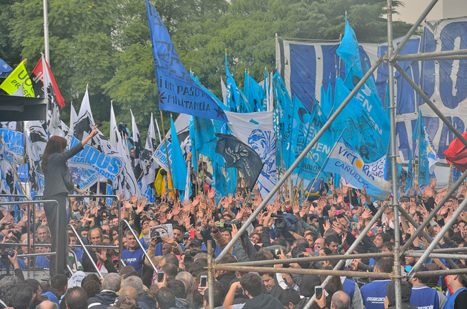 Con un acto y apoyo militante, Cristina Kirchner declara este lunes