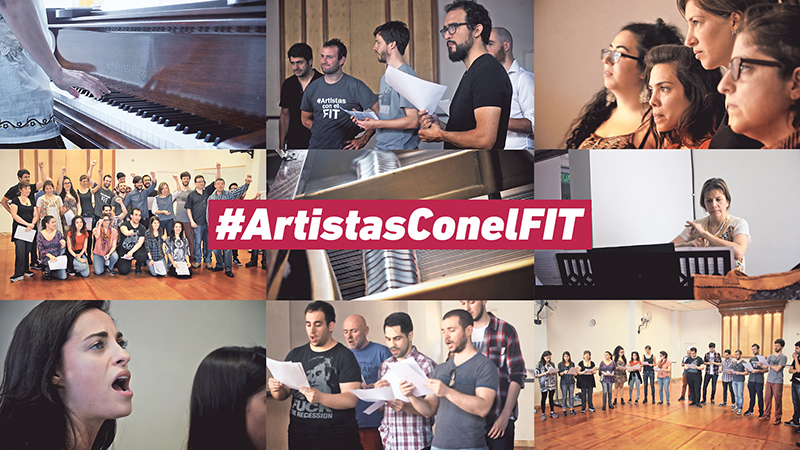 Video de #ArtistasConelFIT invita al acto de Atlanta