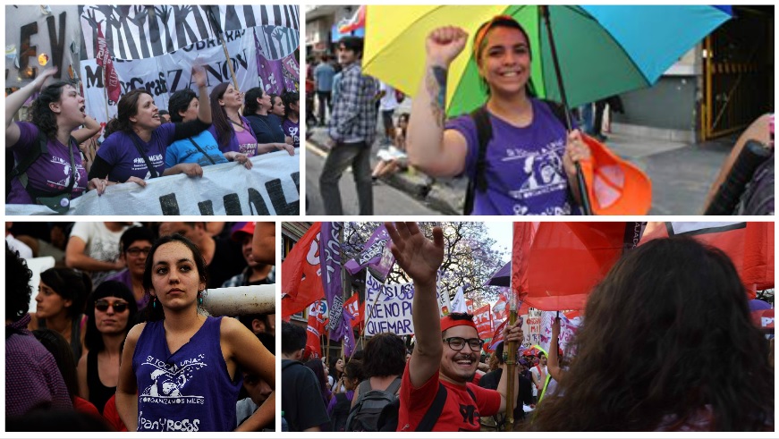 XXV Marcha del Orgullo: obreros y estudiantes unidos por la diversidad sexual