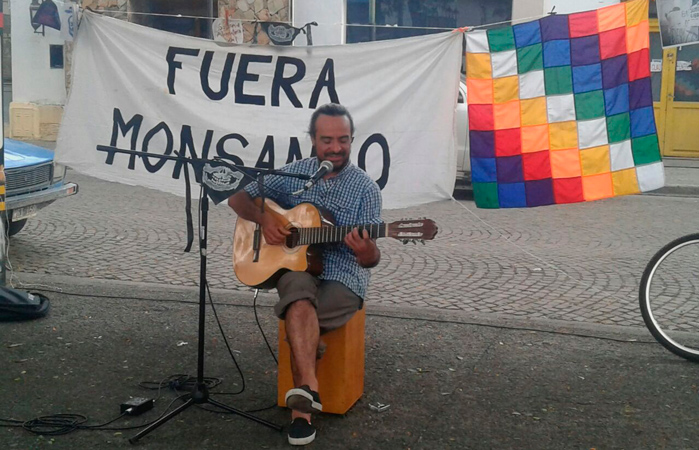 Jornada artística contra el uso de agrotóxicos