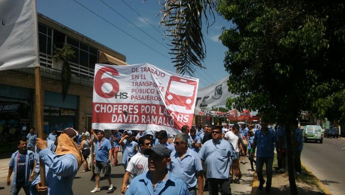 Asado de choferes en San Miguel: avanza la unidad de los trabajadores