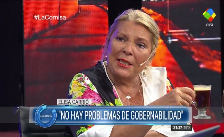 Elisa Carrió brutal: “Los muertos del 2001 fueron puestos”