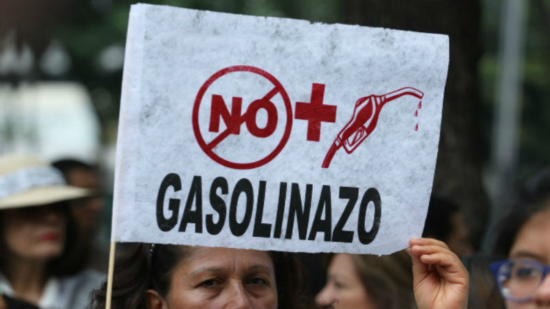 El gasolinazo de Peña y las trasnacionales ¡no pasará!