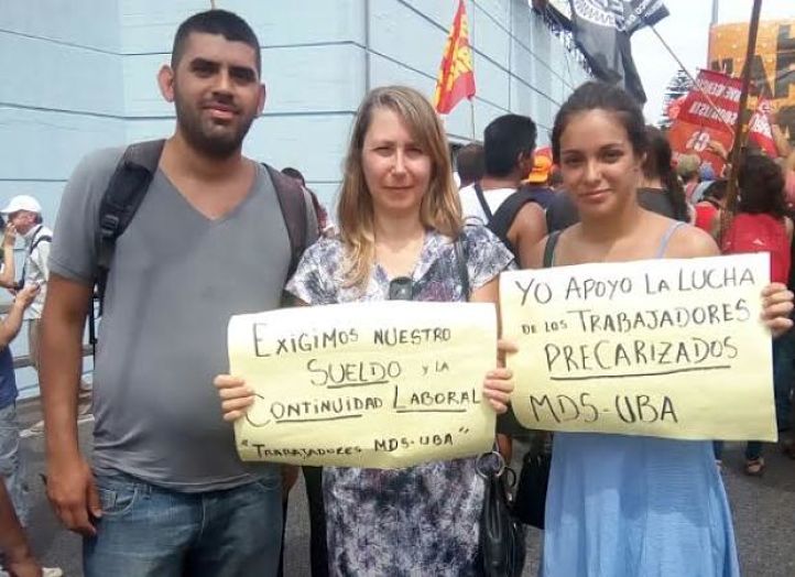 Trabajadores de Desarrollo Social siguen en conflicto contra la tercerización laboral