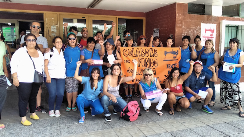 Fondo de lucha para las obreras textiles en el Hospital Castro Rendón