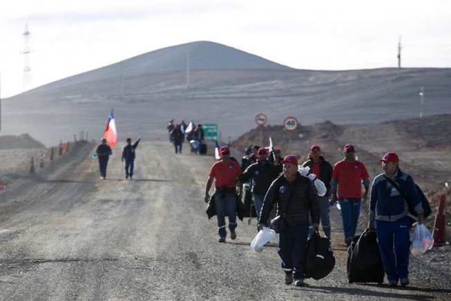 Se cumple el primer plazo legal en Escondida