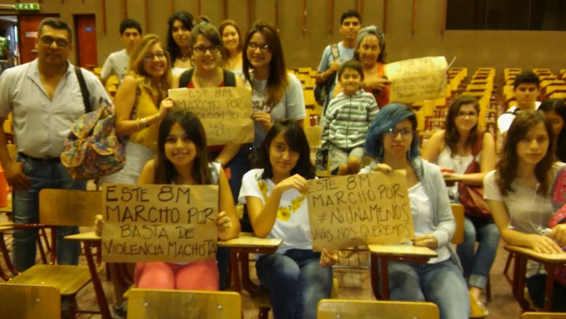 Estudiantes de la Universidad Nacional de Salta marcharán el 8M