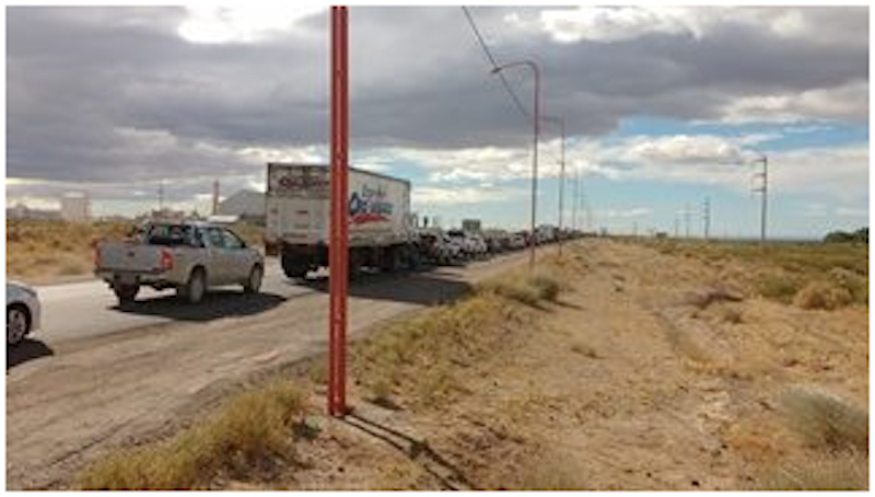 Trabajadores de Maikop continuarán con reclamos y cortes sobre la ruta 22 la próxima semana