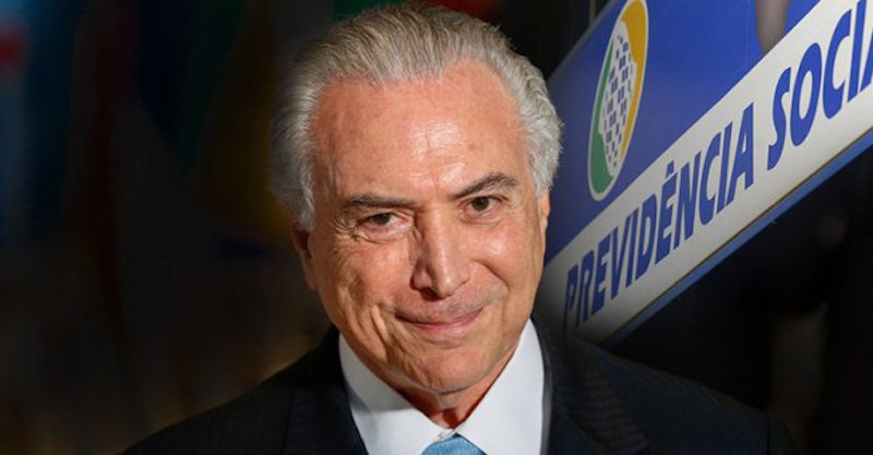 Temer liberó fondos millonarios para comprar diputados para la reforma de las jubilaciones